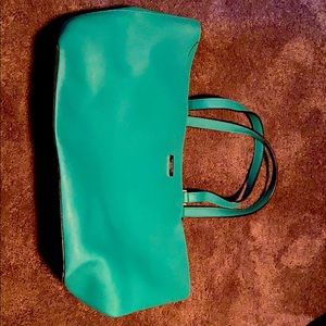 Kate Spade large green tote bag